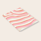 bubblegum pink zebra stripes Notebook Gallery Image 2