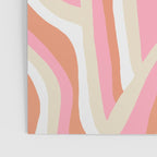 bubblegum pink zebra stripes Poster Gallery Image 3
