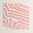 bubblegum pink zebra stripes Wrapping Paper Gallery Image 3