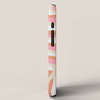 bubblegum pink zebra stripes iPhone Case Gallery Image 2