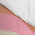 bubblegum pink zebra stripes Comforter Gallery Image 4