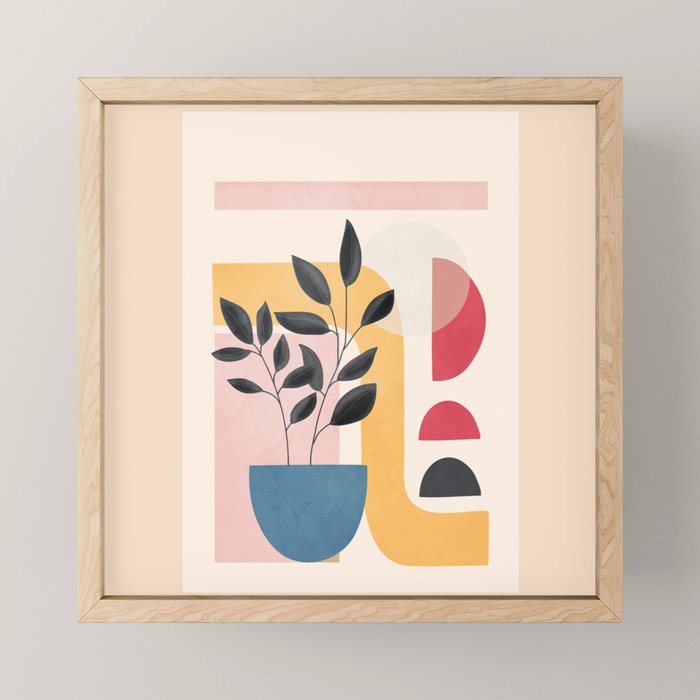 Soft Shapes XXVI Mini Art Print Gallery Image 1