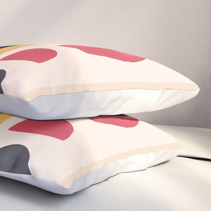 Soft Shapes XXVI Pillow Sham Gallery Image 3