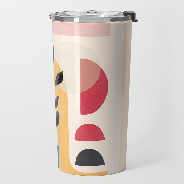Soft Shapes XXVI Travel Mug Gallery Image 2