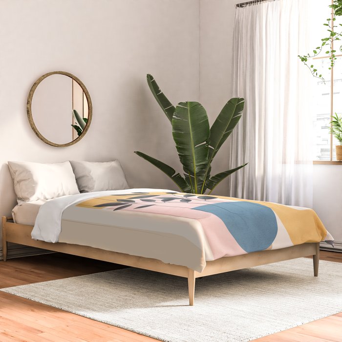 Soft Shapes XXVI Comforter Gallery Image 2