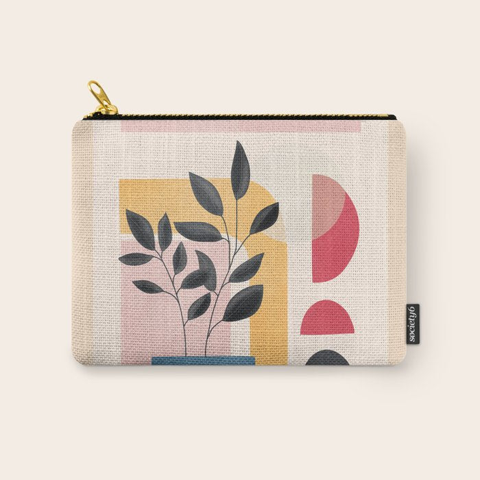 Soft Shapes XXVI Carry All Pouch Gallery Image 1