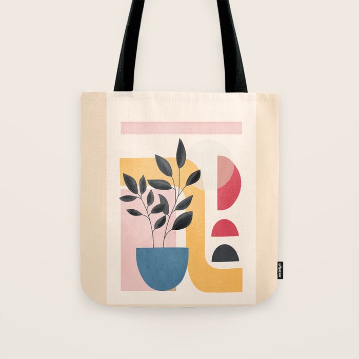 Soft Shapes XXVI Tote Bag Gallery Image 1