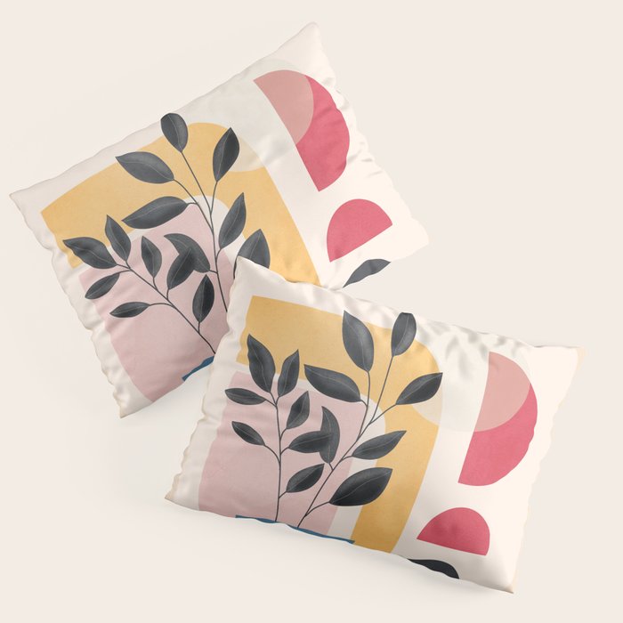 Soft Shapes XXVI Pillow Sham Gallery Image 3