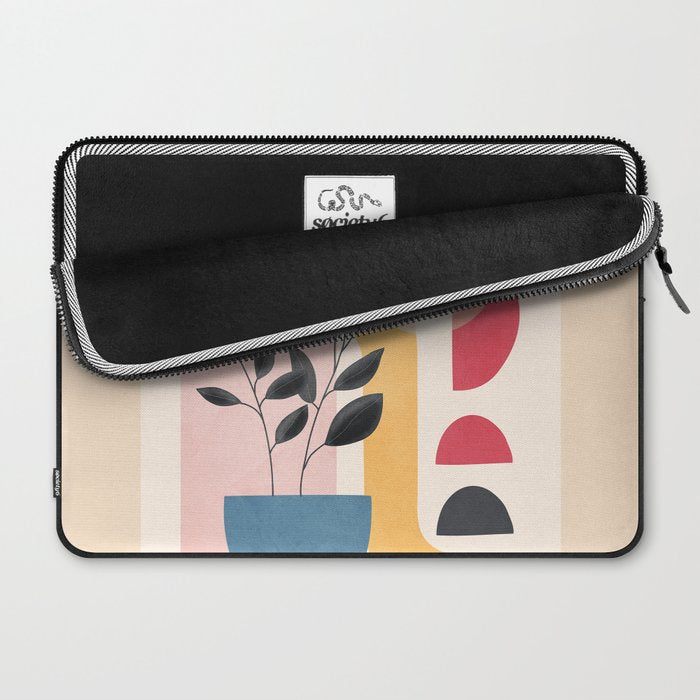 Soft Shapes XXVI Laptop Sleeve Gallery Image 2