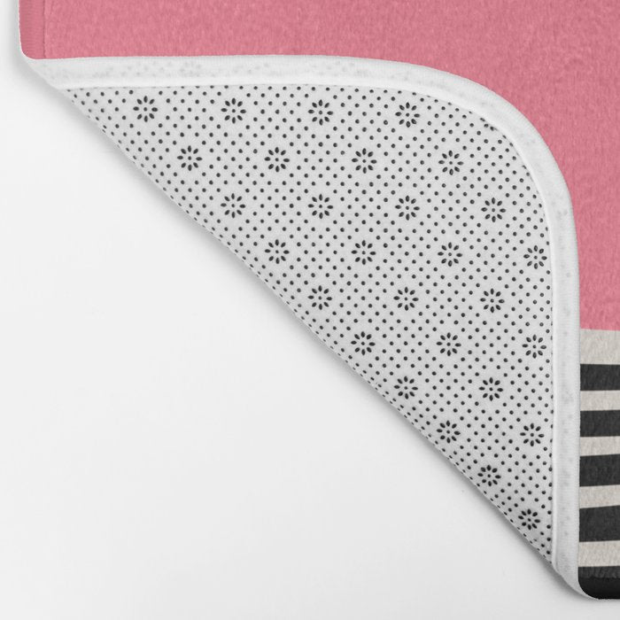 Wavy Ripples: Mid Century Edition Bath Mat Gallery Image 2