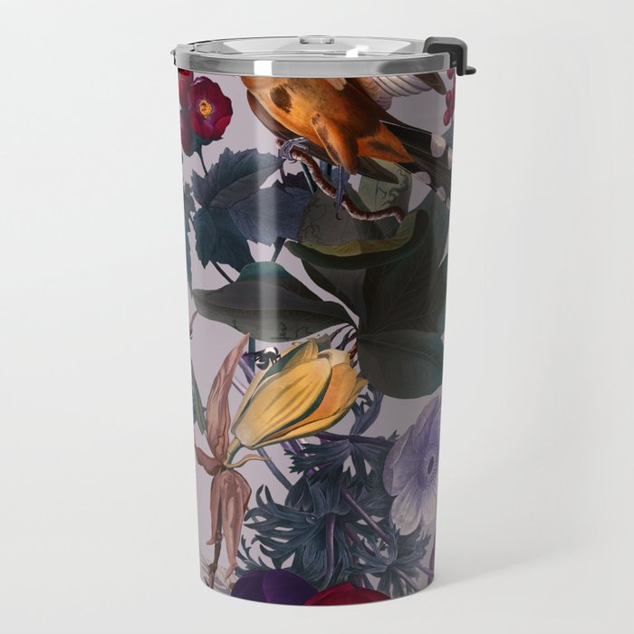 Floral and Birds XL Travel Mug Gallery Image 2