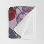 Floral and Birds XL Throw Blanket Gallery Image 3