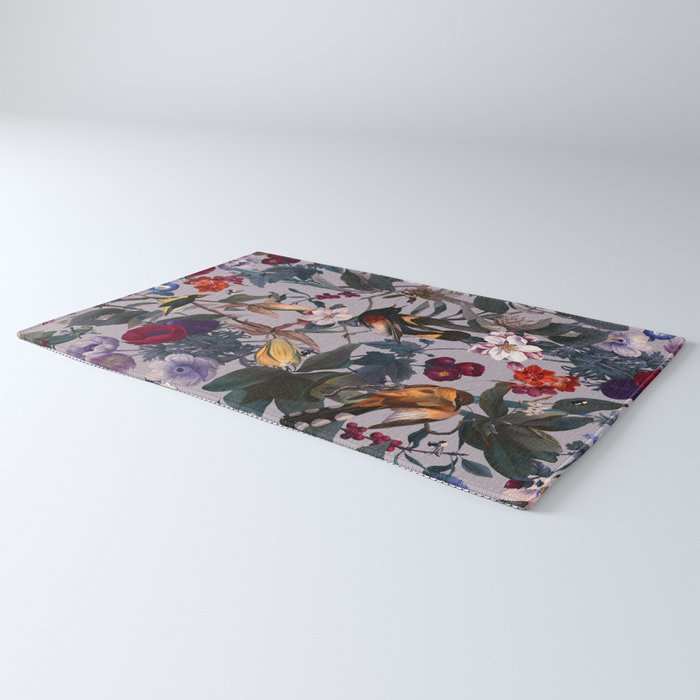Floral and Birds XL Rug Gallery Image 3