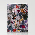 Floral and Birds XL Stationery Card Gallery Image 2