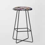Floral and Birds XL Stool Gallery Image 1