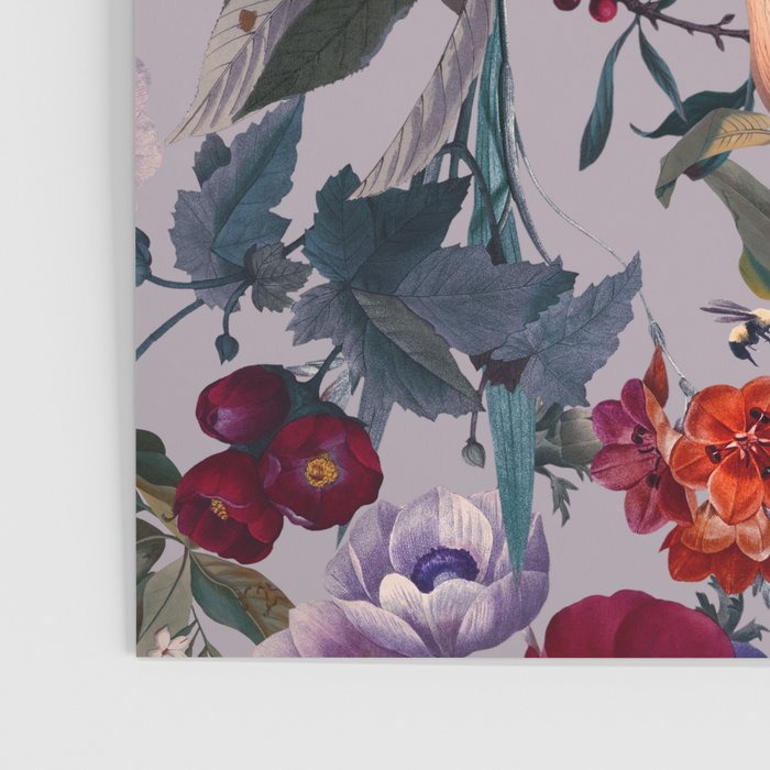 Floral and Birds XL Poster Gallery Image 3