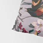 Floral and Birds XL Pillow Sham Gallery Image 4