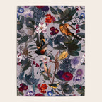 Floral and Birds XL Poster Gallery Image 4