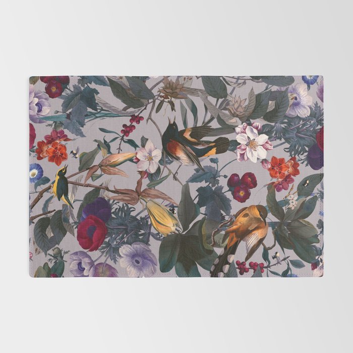 Floral and Birds XL Rug Gallery Image 2
