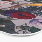 Floral and Birds XL Bath Mat Gallery Image 3
