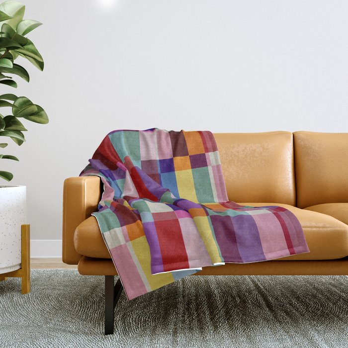 Futuristic Cyber Crossing Throw Blanket Gallery Image 1