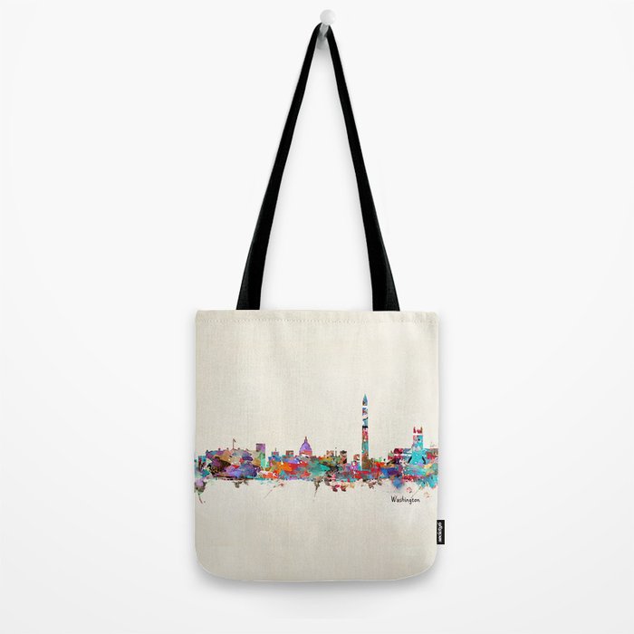 Washington dc skyline Tote Bag Gallery Image 2
