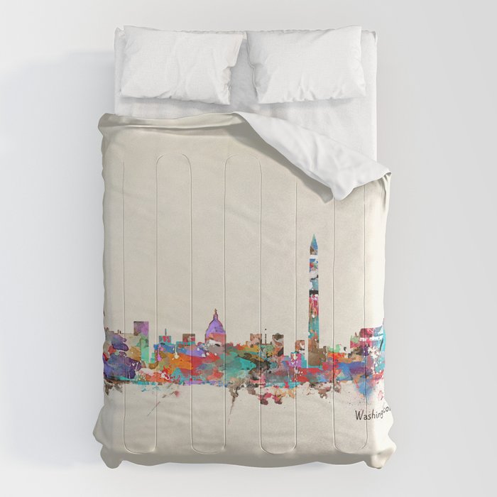 Washington dc skyline Comforter Gallery Image 6