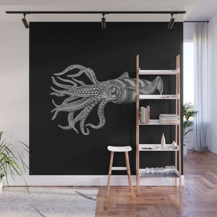 Squid Wall Mural Gallery Image 1