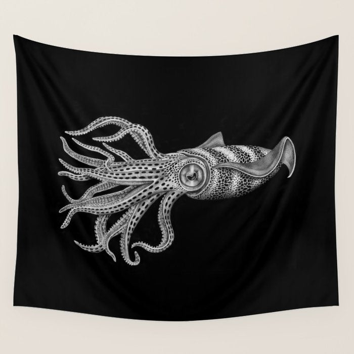 Squid Wall Tapestry Gallery Image 4