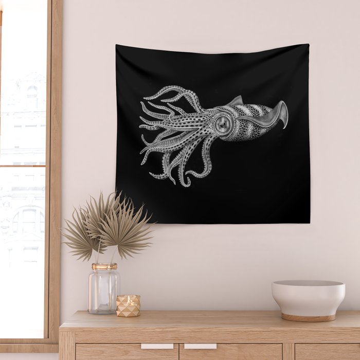 Squid Wall Tapestry Gallery Image 2