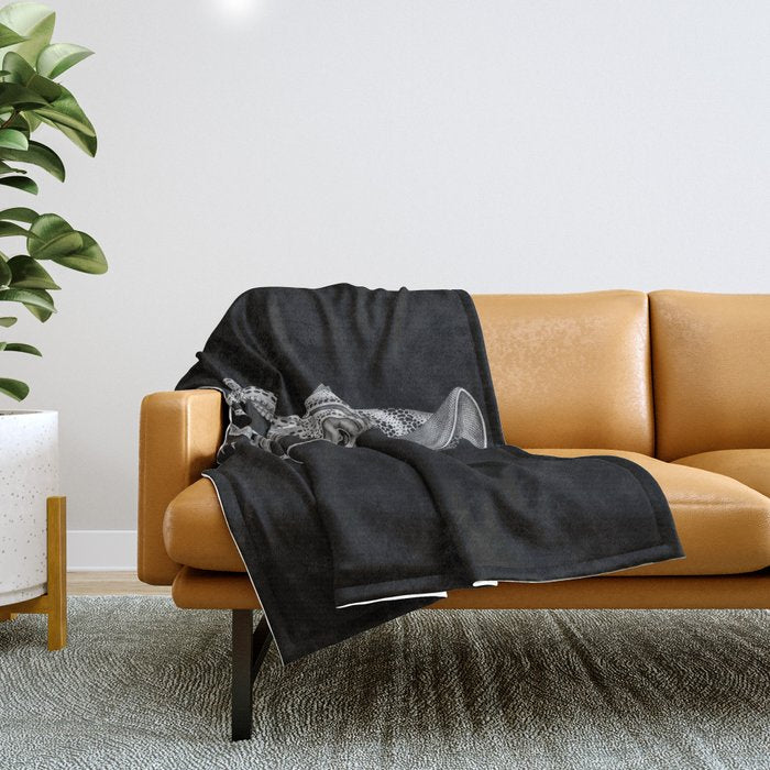 Squid Throw Blanket Gallery Image 1