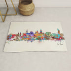 Las Vegas Nevada skyline Rug Gallery Image 1