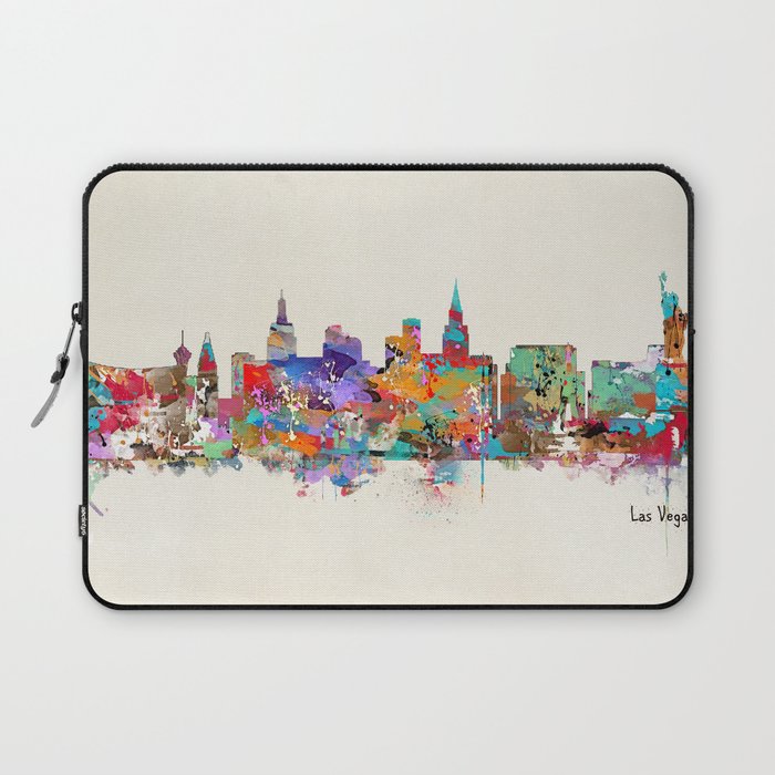 Las Vegas Nevada skyline Laptop Sleeve Gallery Image 1