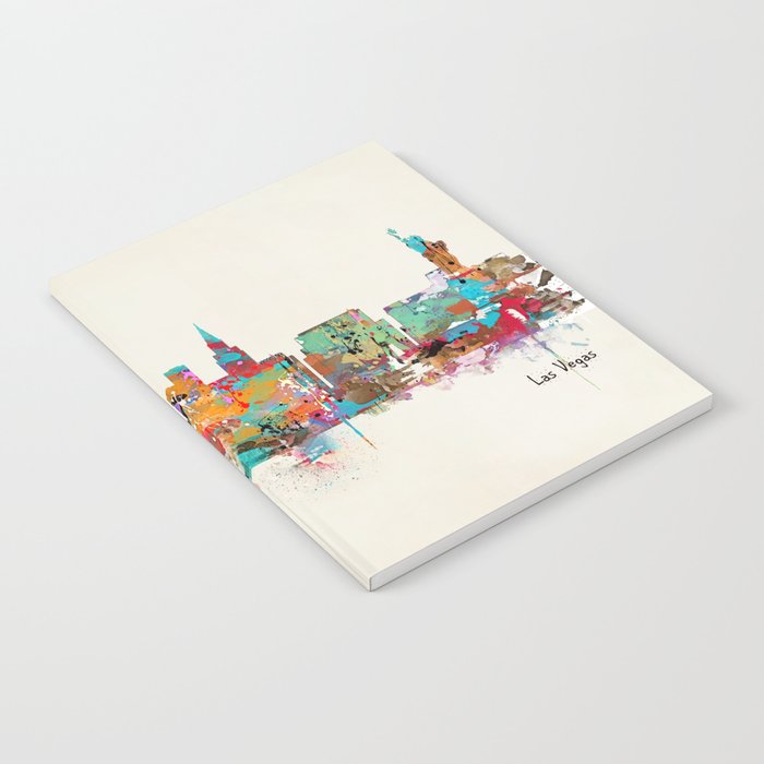 Las Vegas Nevada skyline Notebook Gallery Image 1
