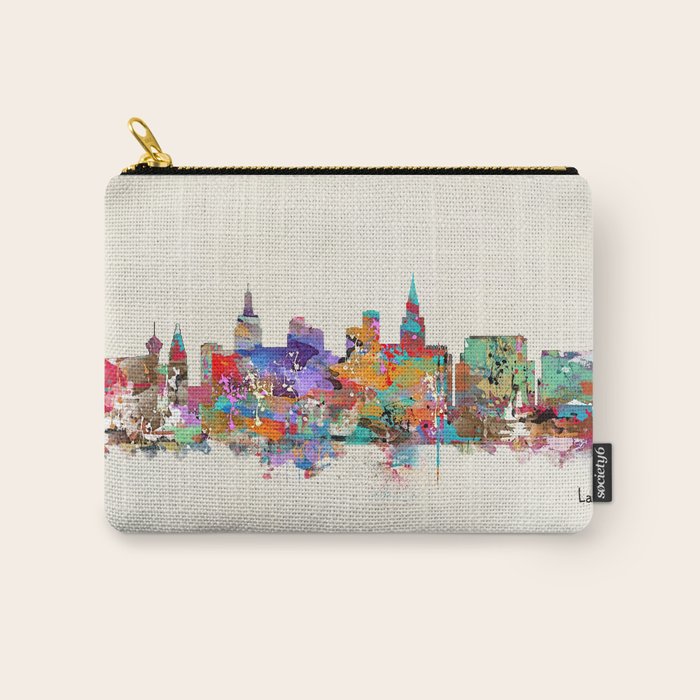 Las Vegas Nevada skyline Carry All Pouch Gallery Image 1