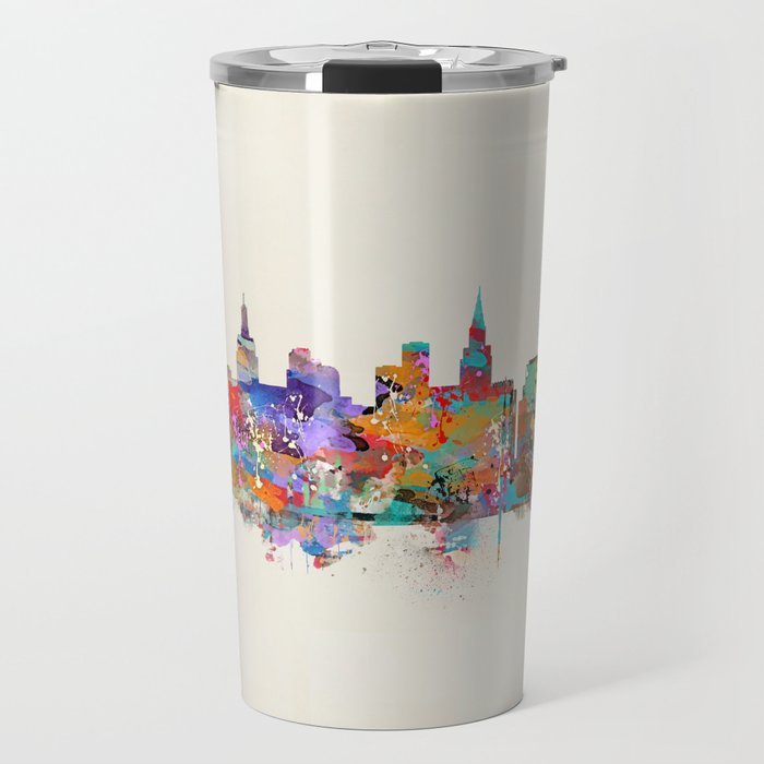 Las Vegas Nevada skyline Travel Mug Gallery Image 1