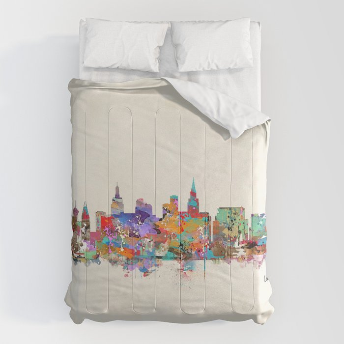 Las Vegas Nevada skyline Comforter Gallery Image 6