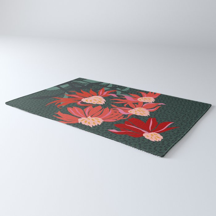Girl's eye: autumn flower  Rug Gallery Image 3