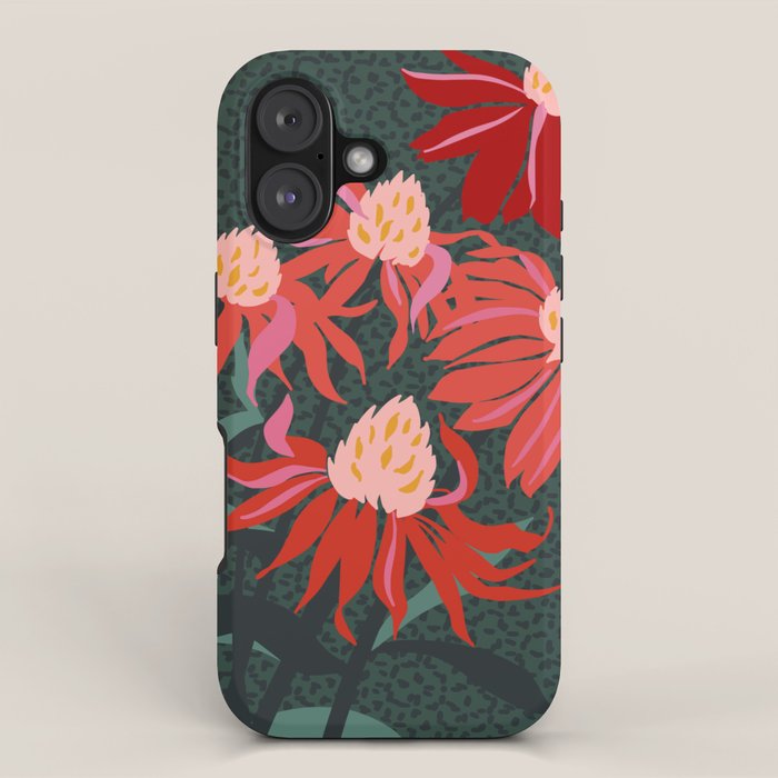 Girl's eye: autumn flower  iPhone Case Gallery Image 1