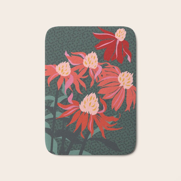 Girl's eye: autumn flower  Bath Mat Gallery Image 1