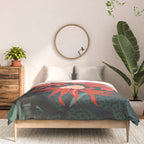 Girl's eye: autumn flower  Comforter Gallery Image 3