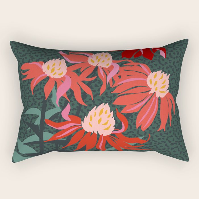 Girl's eye: autumn flower  Rectangular Pillow Gallery Image 2