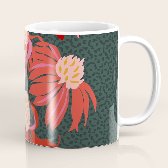Girl's eye: autumn flower  Coffee Mug Gallery Image 1
