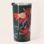 Girl's eye: autumn flower  Travel Mug Gallery Image 3