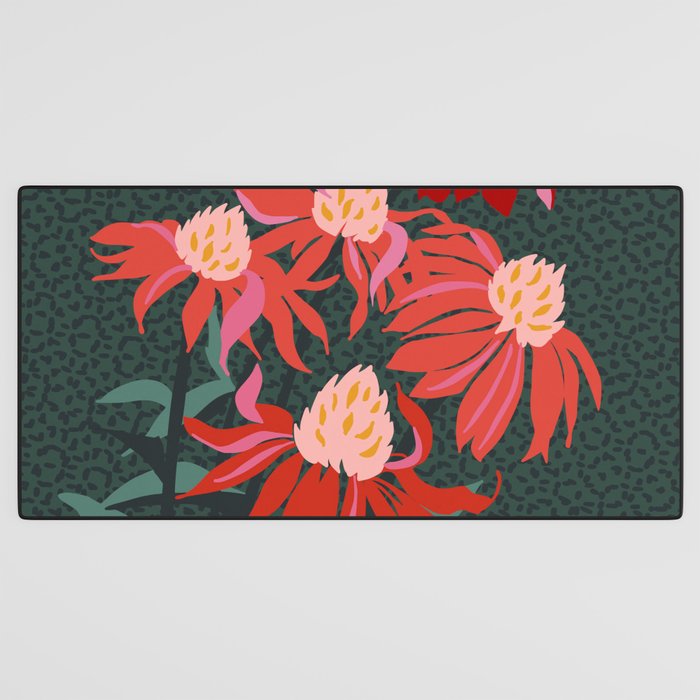 Girl's eye: autumn flower  Desk Mat Gallery Image 3