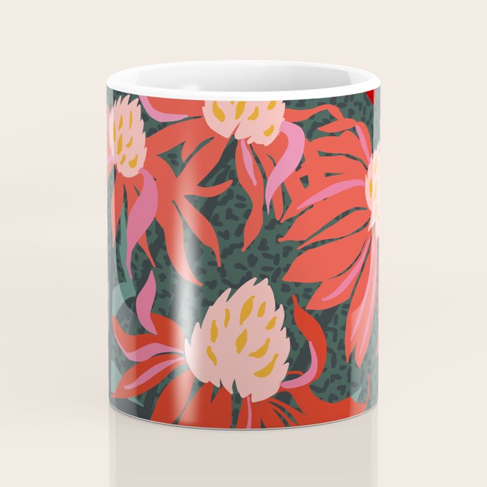 Girl's eye: autumn flower  Coffee Mug Gallery Image 4