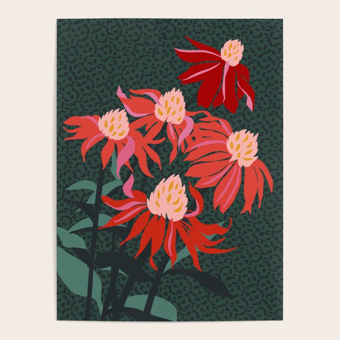 Girl's eye: autumn flower  Poster Gallery Image 1