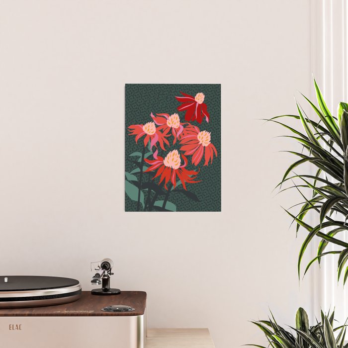 Girl's eye: autumn flower  Poster Gallery Image 2