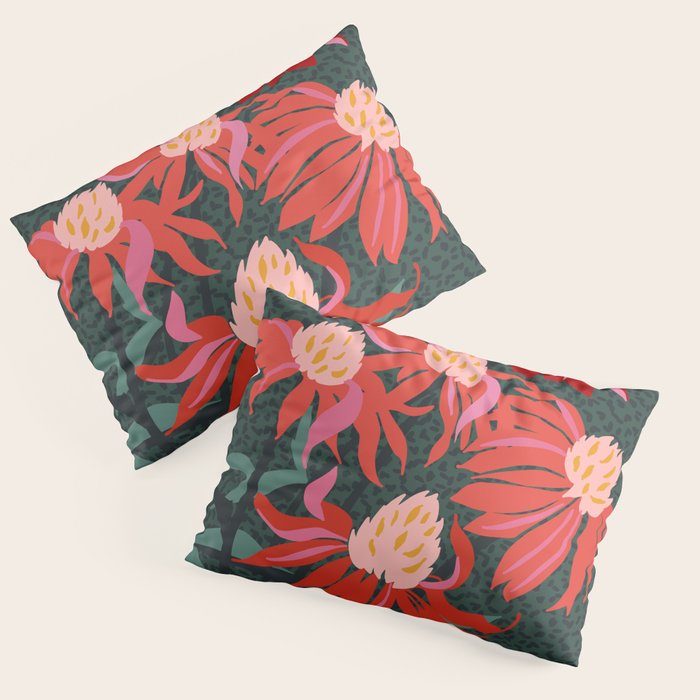 Girl's eye: autumn flower  Pillow Sham Gallery Image 3