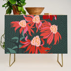 Girl's eye: autumn flower  Credenza Gallery Image 1
